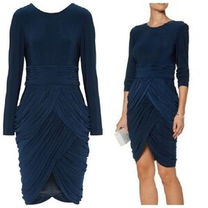 MIKAEL Aghal 14 Ruched Stretch Jersey Dress
